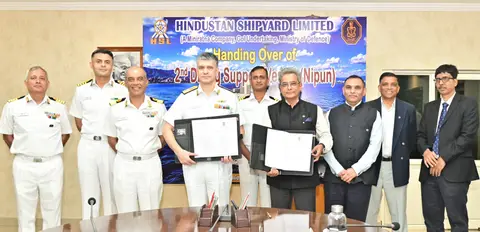 Nipun diving support vessel handed over to Navy