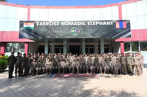 Nomadic Elephant 2026 concludes at Pithoragarh after two weeks of India Mongolia drills