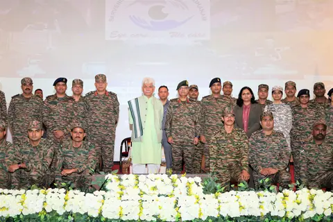 Operation Drishti eye camp in a sensitive LoC sector is the first in an underground theatre