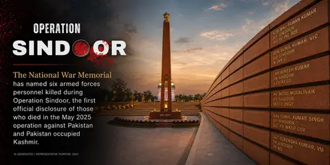 Operation Sindoor casualties named officially for the first time on National War Memorial Roll of Honour
