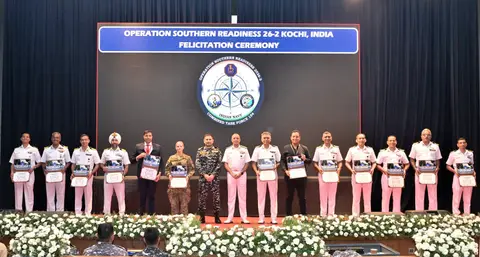 Operation Southern Readiness concludes at Kochi after 3,800 training man hours