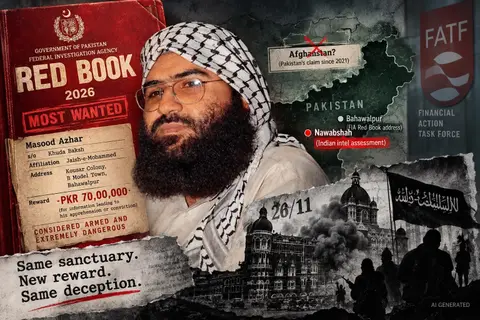 Pakistan FIA Red Book Puts PKR 70 Lakh On Masood Azhar Weeks Before The FATF Plenary