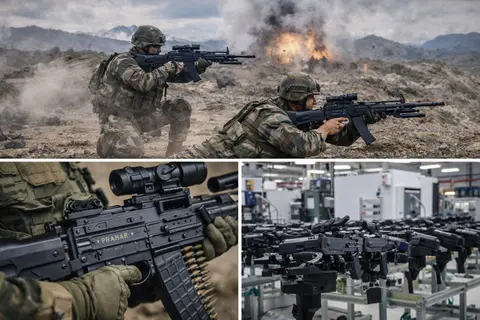 Prahar LMG Reaches Indian Army Units: Adani Defence Completes First Batch 11 Months Ahead of Schedule