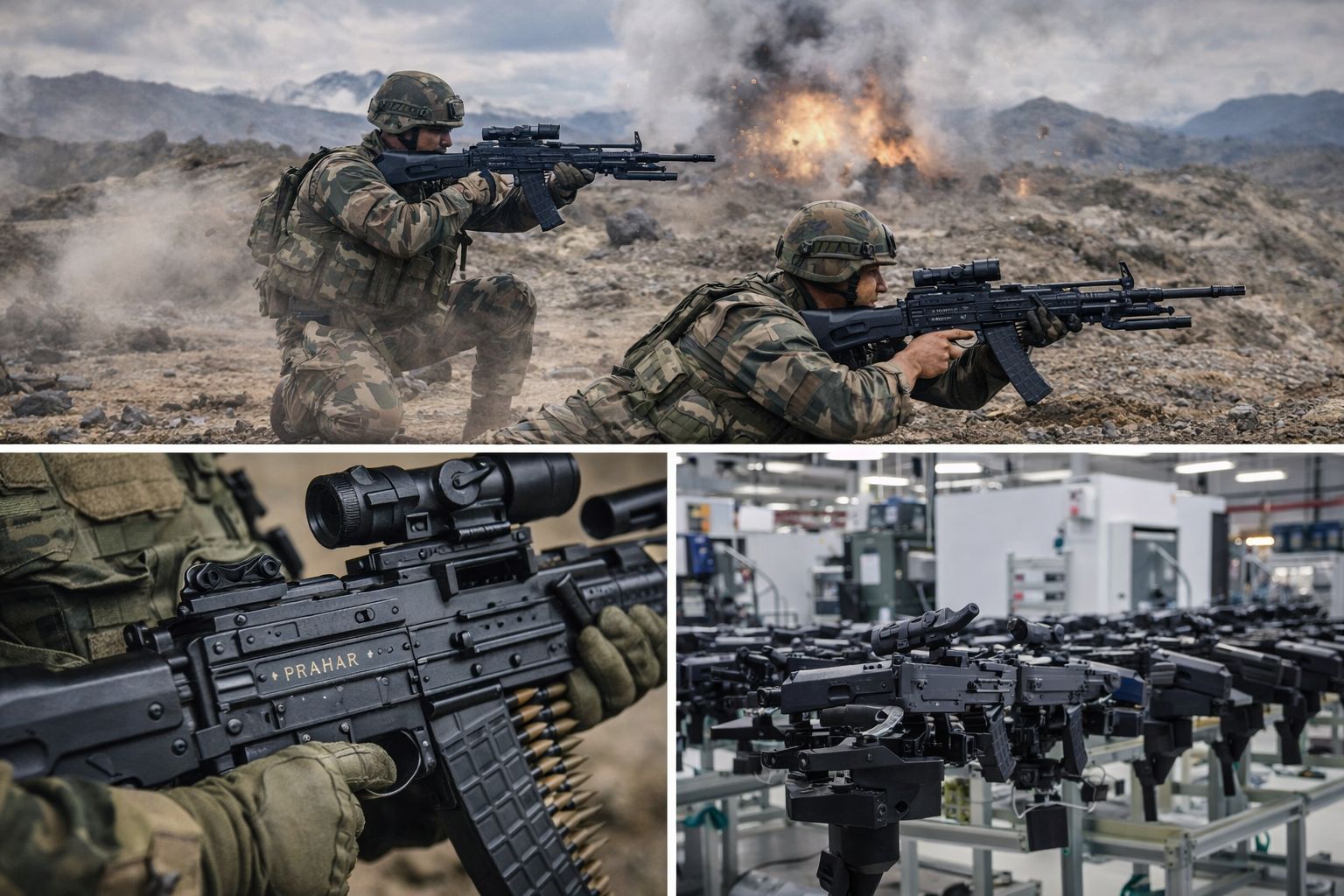 Prahar LMG Reaches Indian Army Units: Adani Defence Completes First Batch 11 Months Ahead of Schedule