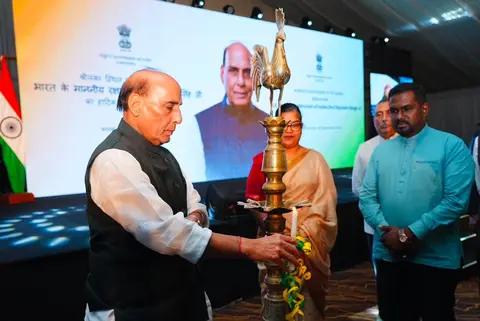 Rajnath Singh Colombo diaspora address opens Sri Lanka visit