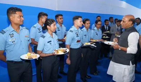 Rajnath Singh preparedness address stresses agility and Aatmanirbharta at Eastern Air Command