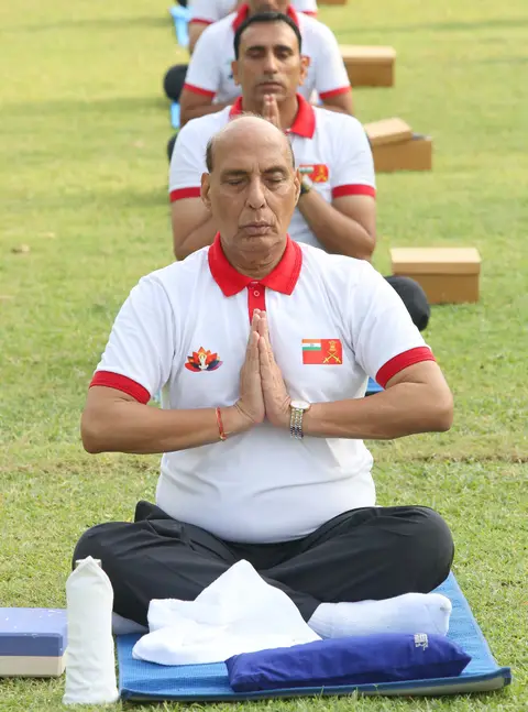 Rajnath Singh to celebrate Yoga Day in Shillong