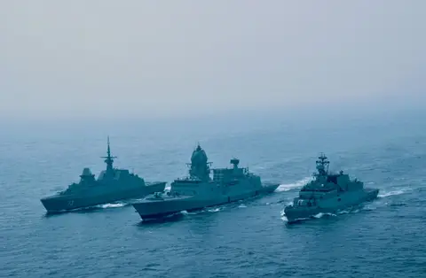 SIMBEX-2026 sea phase wraps up India-Singapore naval exercise in the Bay of Bengal