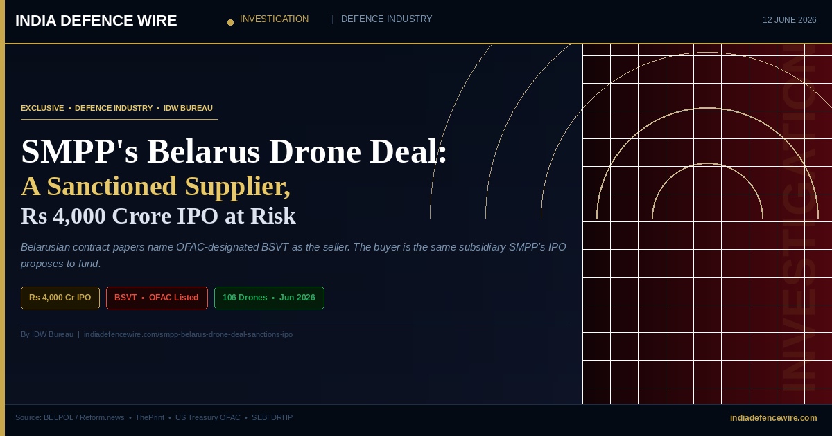 SMPP Belarus drone deal draws scrutiny over sanctioned supplier and Rs 4,000 crore IPO