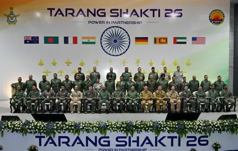 Tarang Shakti operational phase begins at Jodhpur with seven partner air forces