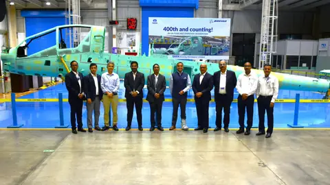 Tata Boeing Apache fuselage line dispatches 400th unit from Hyderabad