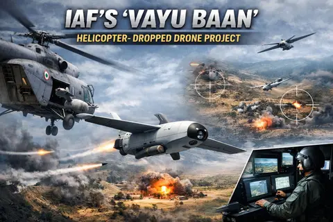 Vayu Baan Helicopter Drone IAF Programme Launched to Build India’s Stand-Off Strike Edge