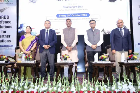 VISV-2026 inauguration: Sanjay Seth releases DRDO product compendium in Arabic, Spanish and French
