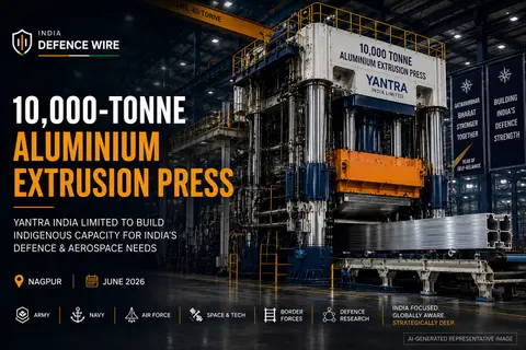 Yantra India Limited to Build 10,000 Tonne Aluminium Extrusion Press at Nagpur