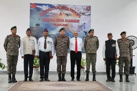 Yoddha Seva Samman Honours Four Army Veterans in Lucknow
