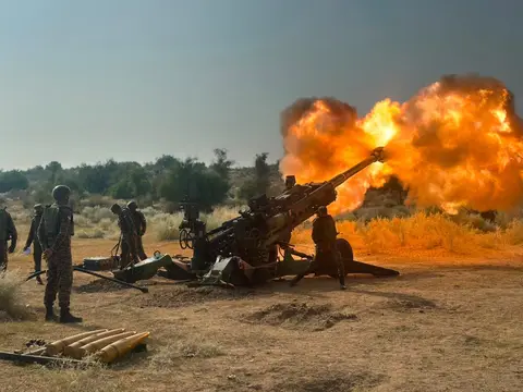 Yudh Abhyas artillery drills bring Indian and US gunners together at Mahajan