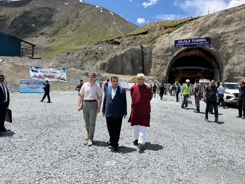 Zojila Tunnel Breakthrough Achieved, All-Weather Kashmir-Ladakh Link Closer to Reality
